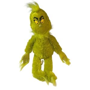 Universal Studios Dr Seuss Grinch Bean Bag Plush (Plastic Eyes) 18”